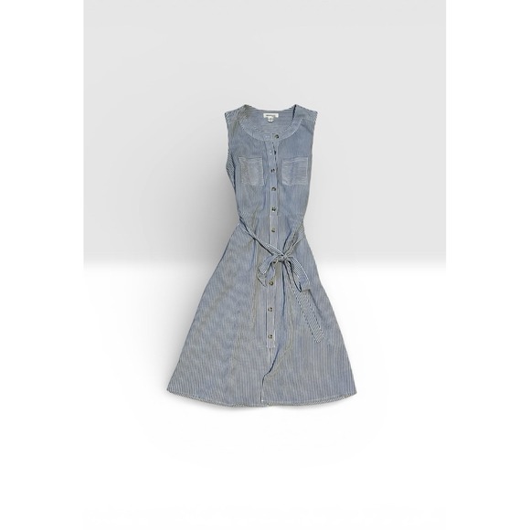 Monteau Dresses & Skirts - Women's Monteau Los Angeles Striped Sleeveless Midi Tank Dress Size S